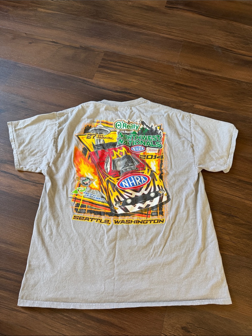 Vintage 2014 NHRA Northwest Nationals TShirt